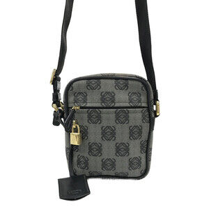 Loewe Anagram Crossbody Messenger Bag Black